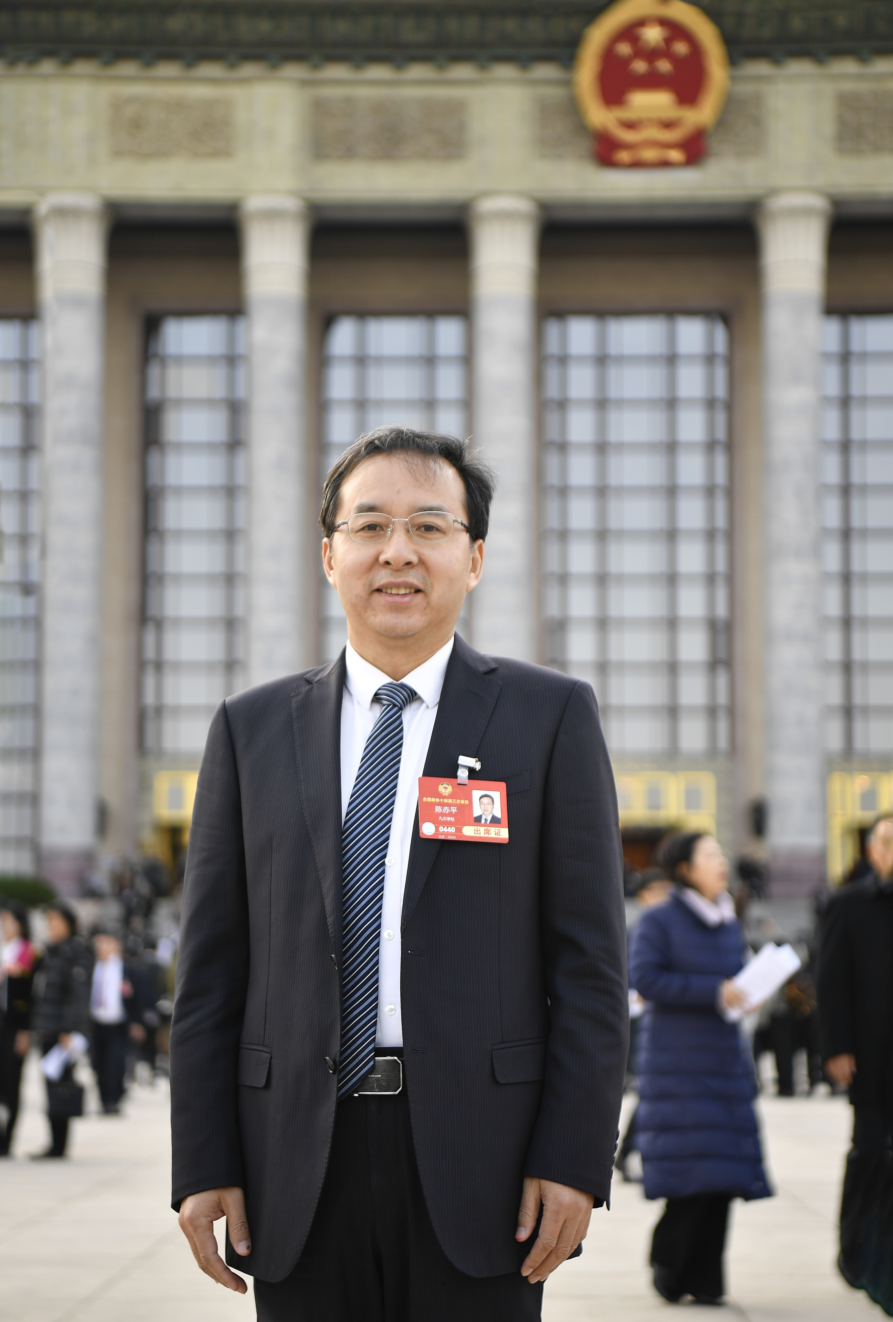 全国政协委员、九三学社湖南省委会主委、华体会官方在线入口院长陈赤平.jpg
